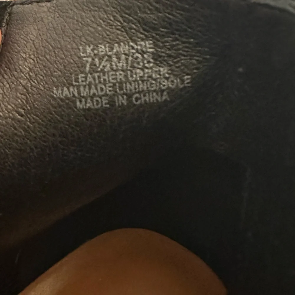 Lucky Brand Black Basel Bootie - Size 7.5M